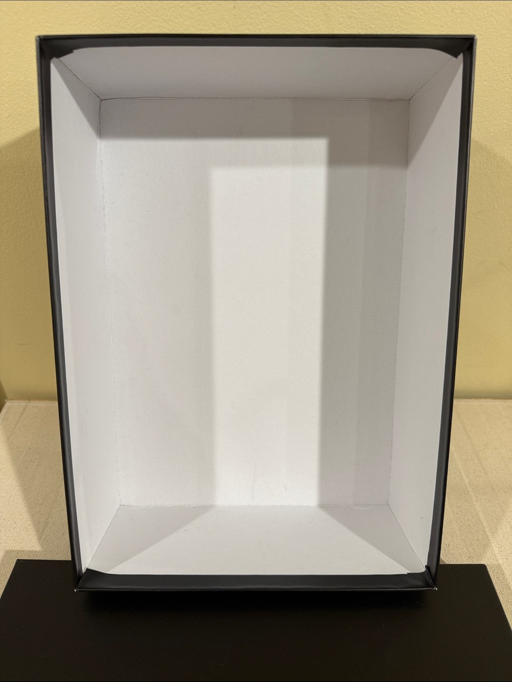 Versace Black and White Gift Box with Silver Logo Accent 12” x 8.5” - Picture 2 of 12